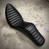SWINGARM SHOVEL 2-Up Leather Cobra seat