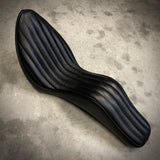 SWINGARM SHOVEL 2-Up Leather Cobra seat