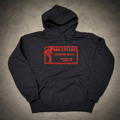 Embroidered Cobra Hoodie