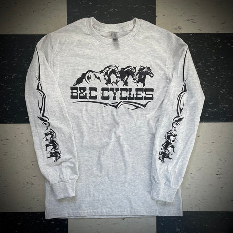 B&C Silver Stallion long sleeve