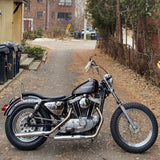 Sportster Leather Cobra seat