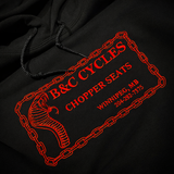 Embroidered Cobra Hoodie